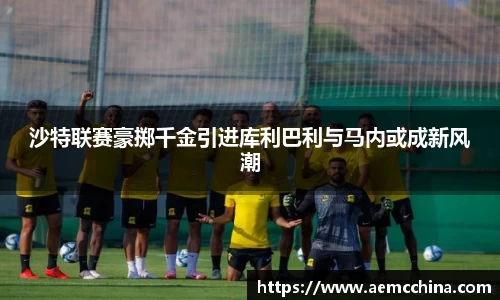 沙特联赛豪掷千金引进库利巴利与马内或成新风潮